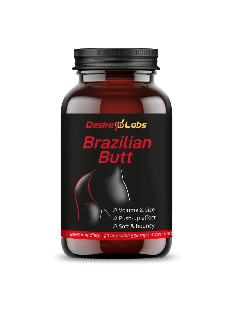 Desire Labs Brazilian Butt™ (zdvihnutý a zaoblený zaoblený zaoblený zadok) 90 kapsúl