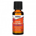 NOW FOODS Liquid D-3 & MK-7 (vitamín D3 K2MK7) 30 ml