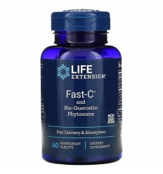 LIFE EXTENSION Fast-C a bio-vitamín C 60 vegetariánskych tabliet