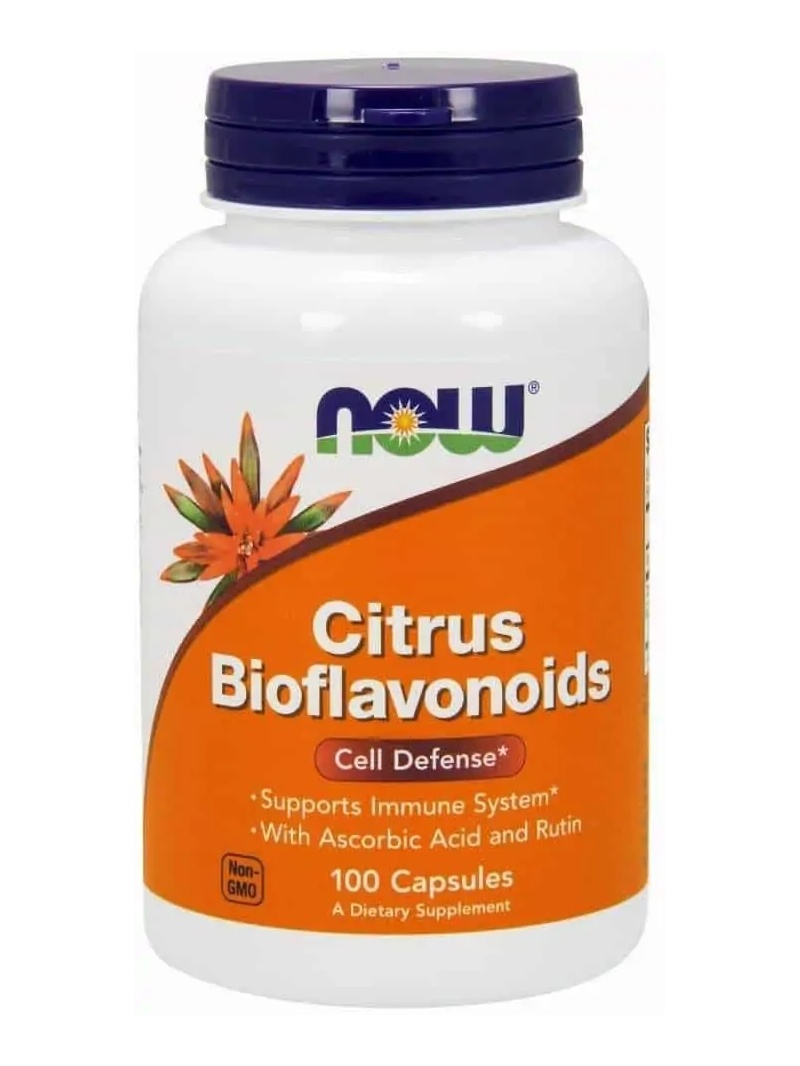 NOW FOODS Citrusové bioflavonoidy 700 mg (bunková ochrana) 100 kapsúl