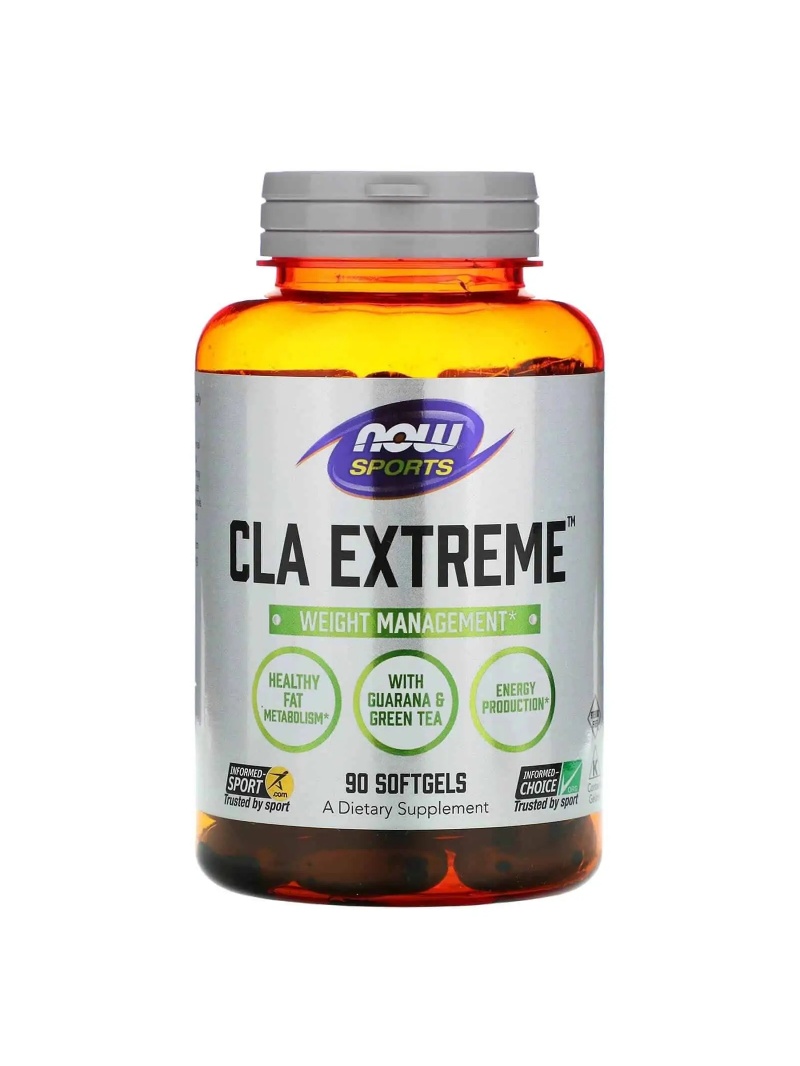 NOW SPORTS CLA Extreme (Weight Management) 90 mäkkých gélov