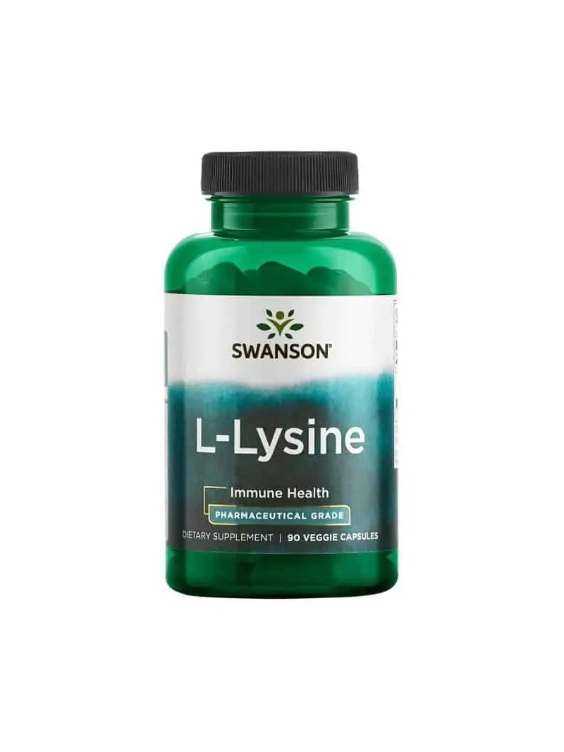 SWANSON AjiPure L-Lysine (L-Lysine) 90 vegetariánskych kapsúl