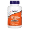 NOW FOODS L-theanin s dvojitou silou 200 mg (L-theanin s inositol) 120 vegetariánskych kapsúl