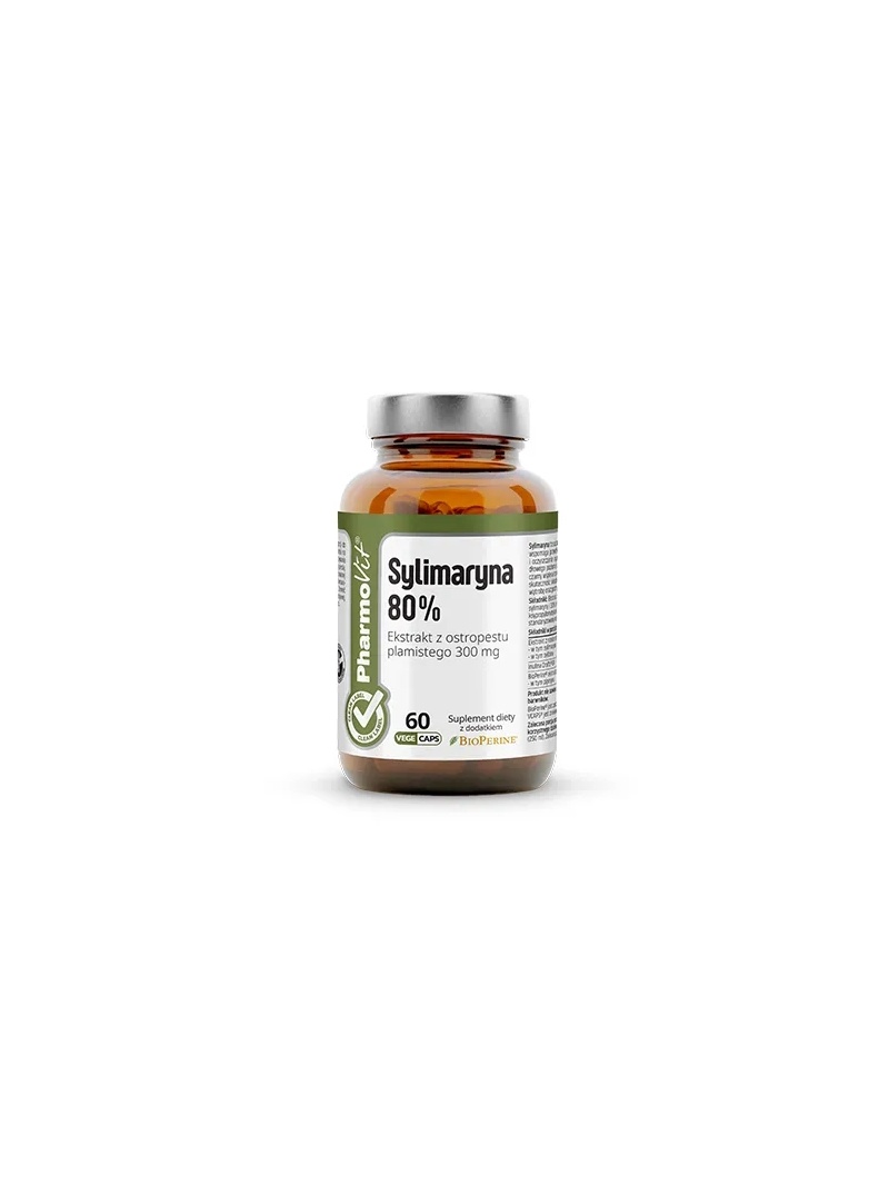 PHARMOVIT Silymarín 80% (výťažok s pikantným mariánskym) 60 vegetariánskych kapsúl