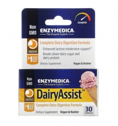 ENZYMEDICA DairyAssist (podpora tvorby mlieka) 30 kapsúl