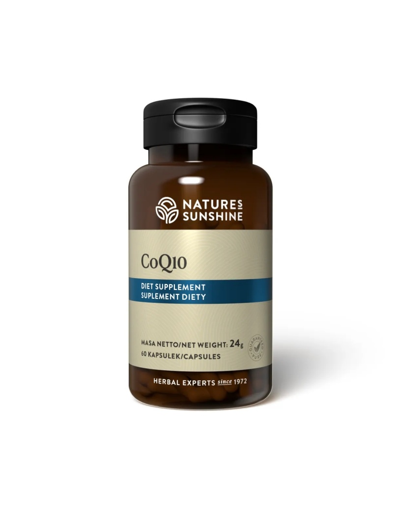 NATURE&#39;S SUNSHINE CoQ10 100 mg (koenzým Q10) 60 kapsúl