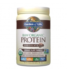 GARDEN OF FE RAW organický proteínový prášok (organická rastlinná receptúra) 660 g čokolády