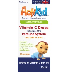 ActiKid Vitamín C Drops (vitamín C pre deti v kvapkách) 15 ml