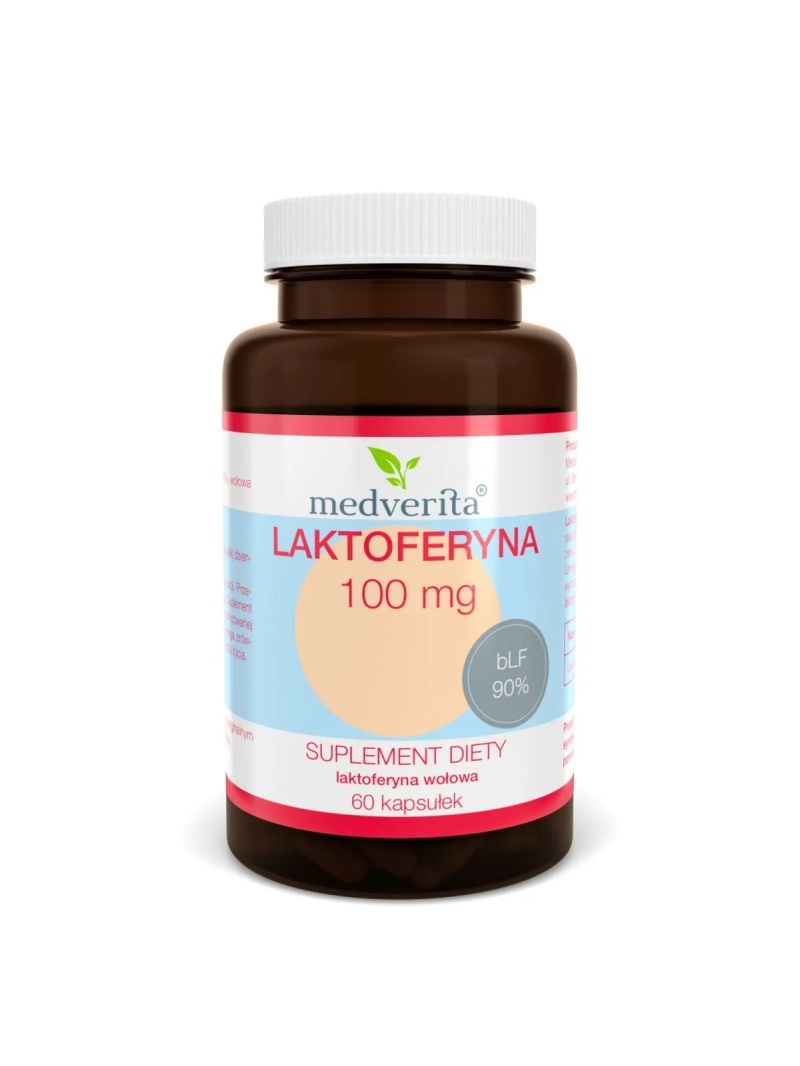 MEDVERITA Lactoferrin 100 mg 60 kapsúl