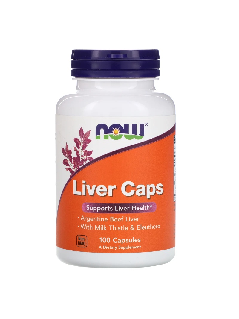 NOW FOODS Liver Caps 100 kapsúl