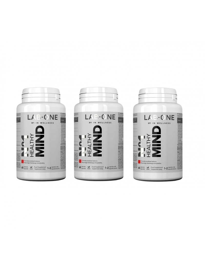 LAB ONE N1 Healthy MIND 3 x 60 kapsúl