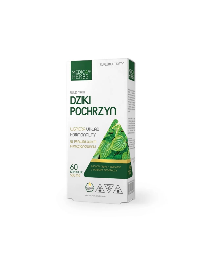 MEDICA HERBS Wild Yam (podpora endokrinného systému) 60 kapsúl