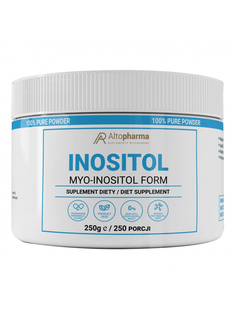 ALTO PHARMA Inositol (vitamín B8, nervový systém) 250g