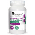 ALINESS Vitamín B1 DUO (tiamín, nervový systém) 100 mg 100 vegánskych tabliet