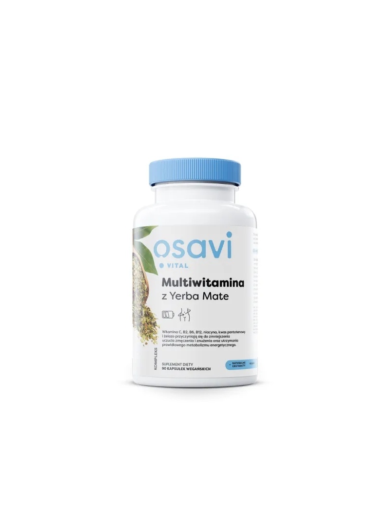 OSAVI Multivitamín s Yerba Maté (energia, metabolizmus) 90 vegánskych kapsúl