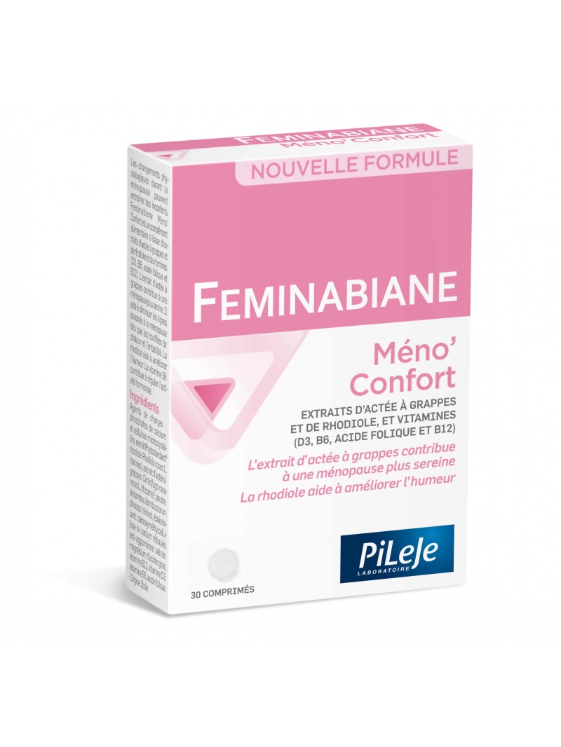 PiLeJe Feminabiane Meno&#39;Confort (znižuje príznaky menopauzy) 30 tabliet