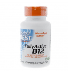 Doctor's Best Fully Active B12 1500 mcg - 60 kapsúl