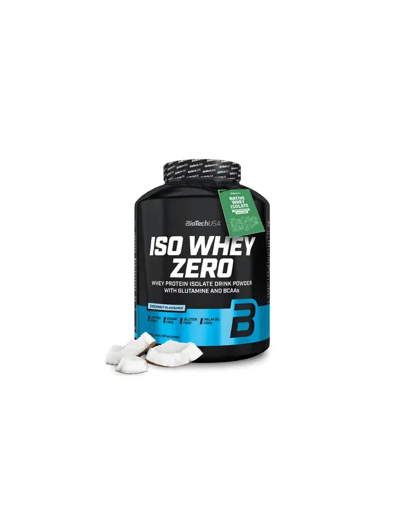 Biotech Iso Whey Zero Lactose Free (srvátkový proteínový izolát) 2270 g kokos