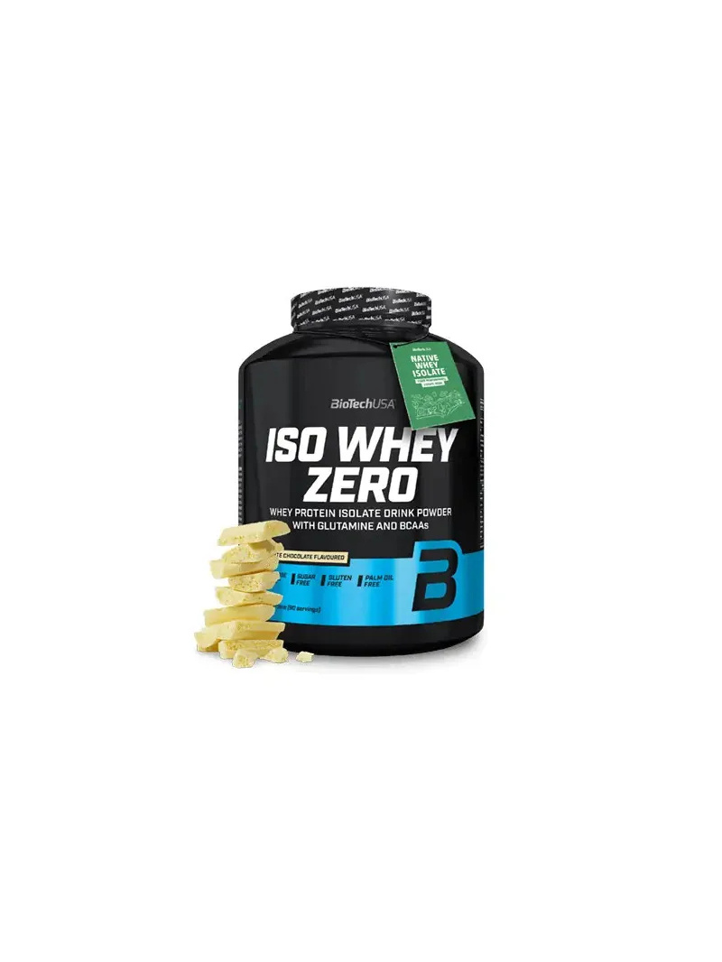 Biotech Iso Whey Zero Lactose Free (Whey Protein Isolate) 2270 g bielej čokolády