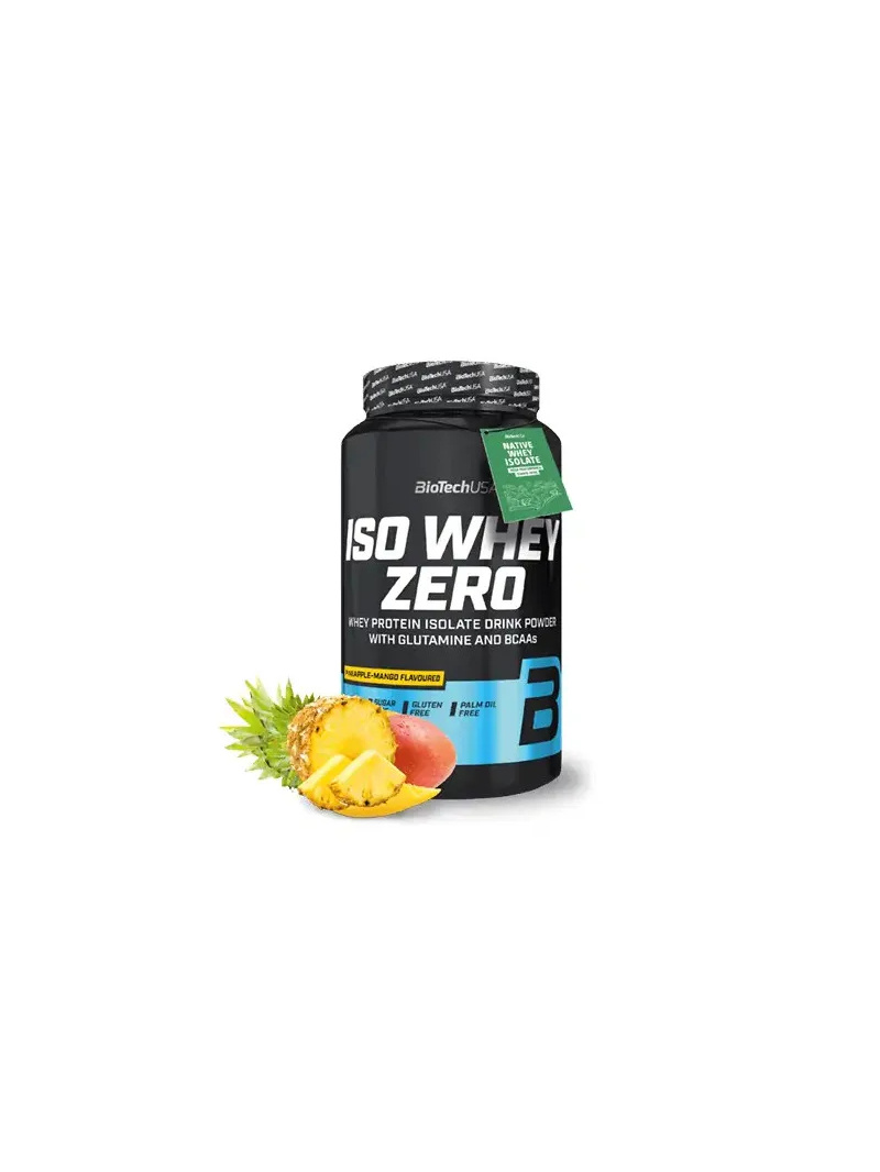 Biotech Iso Whey Zero Lactose Free (Whey Protein Isolate) 908 g Ananás-Mango