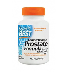 Doctor&#39;s Best Comprehensive Prostate Formula (podpora prostaty) – 120 vegetariánskych kapsúl