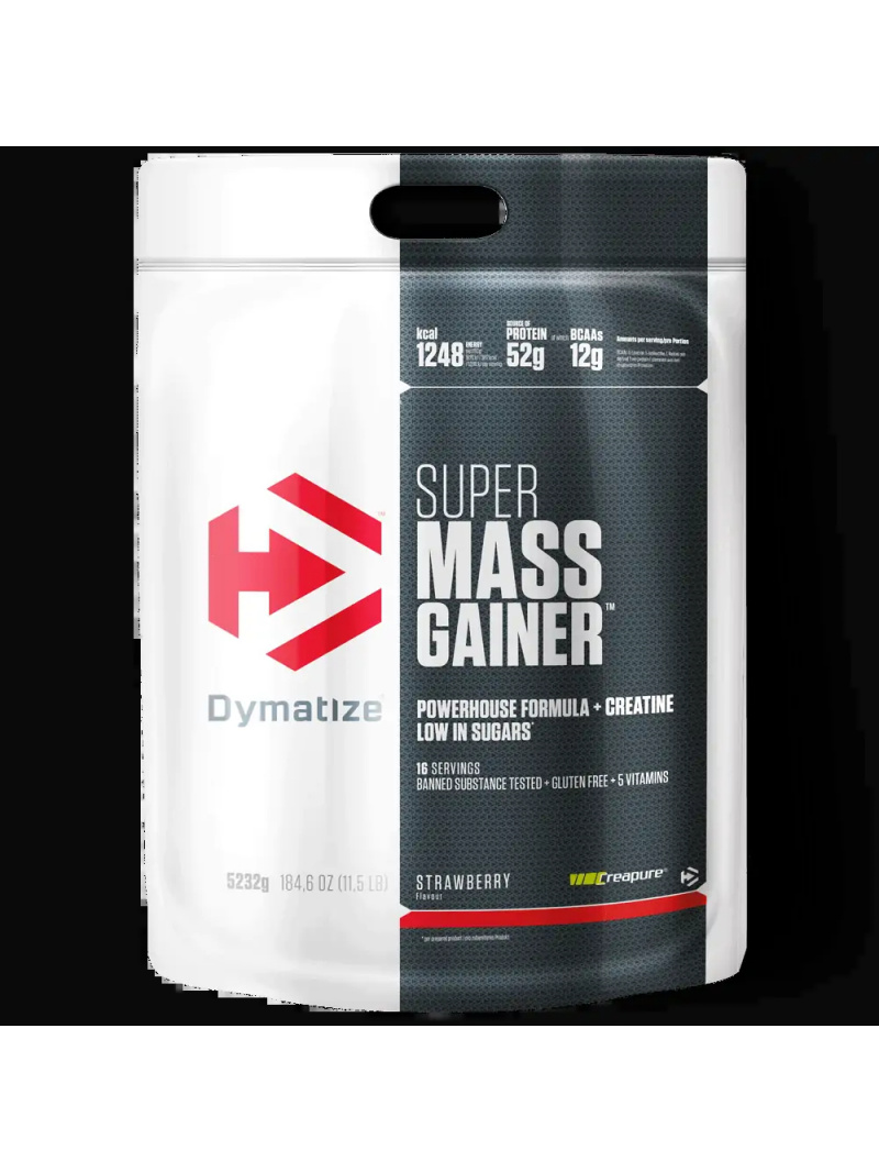 DYMATIZE Super mass gainer 5232g Jahoda