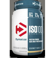 DYMATIZE Iso100 hydrolyzovaná 900g vanilka