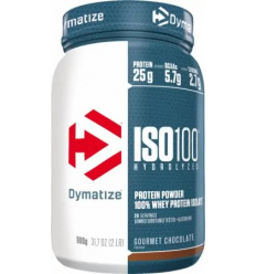 DYMATIZE Iso100 Hydrolyzed 900g Jahoda