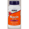 NOW FOODS Niacín 500 mg (niacín) Vitamín B3 – 100 vegánskych tabliet