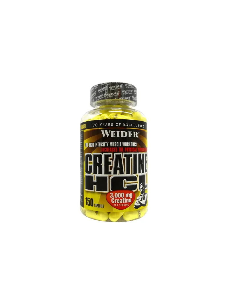 Weider Kreatín HCL (Creatine Hydrochloride) 150 kapsúl