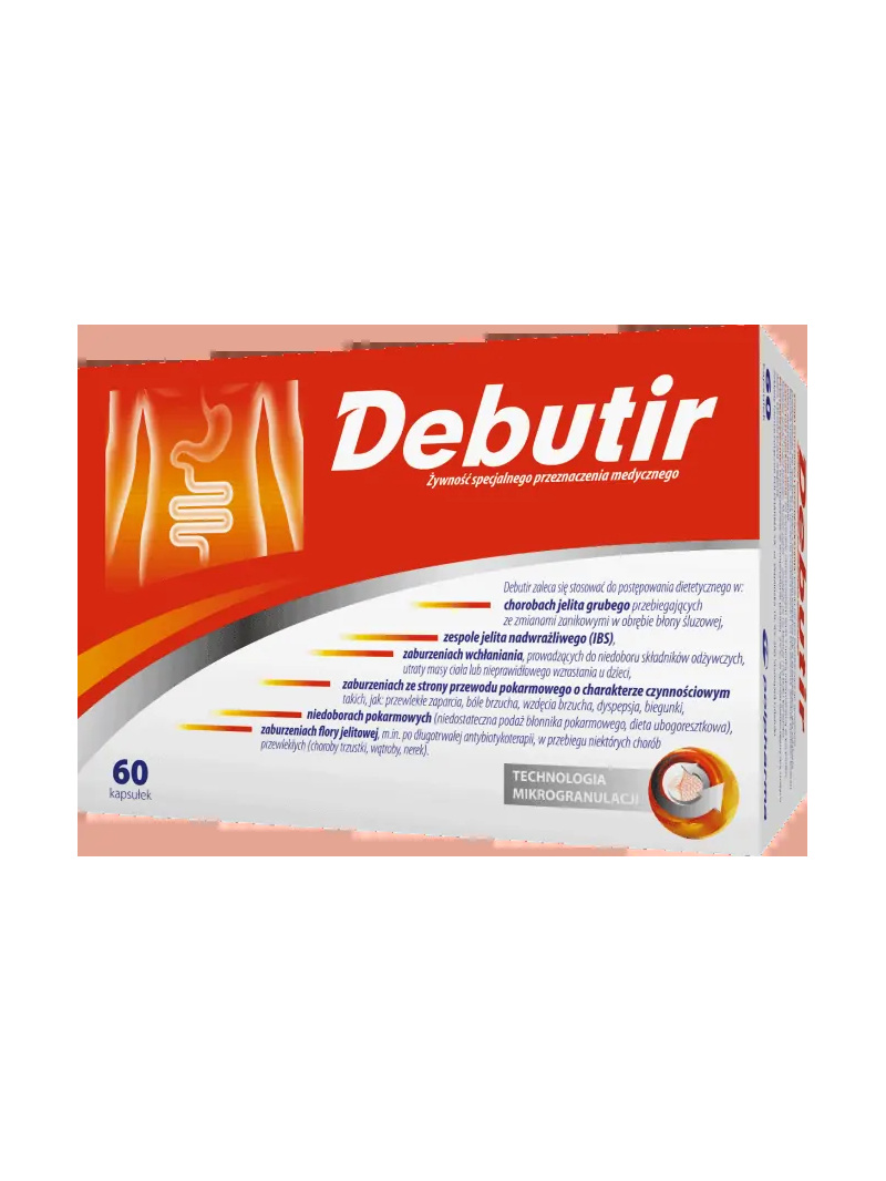 POLPHARMA Debutir (kyselina maslová) 150 mg – 60 kapsúl