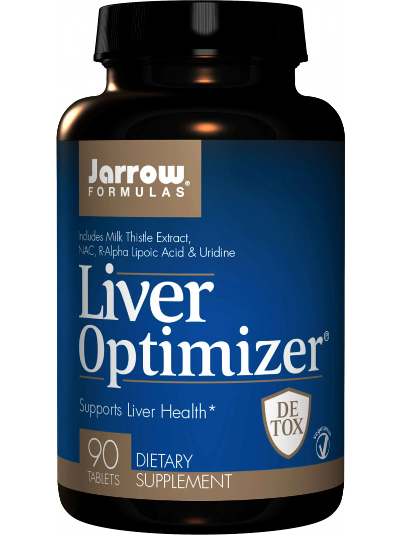 JARROW FORMULAS Liver Optimizer (podpora pečene) - 90 vegetariánskych tabliet