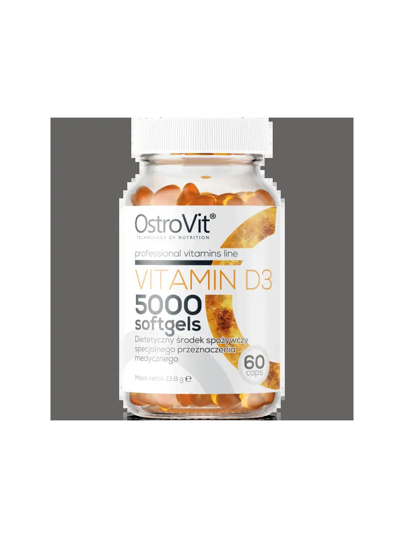 OSTROVIT Vitamín D3 5000 - 60 kapsúl