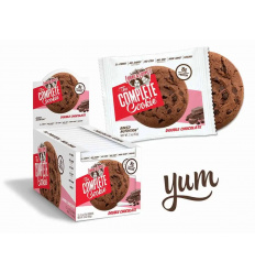 Lenny & Larry&#39;s Complete Cookie – Vegan Protein Cookie – 12 x 113 g – Dvojitá čokoláda