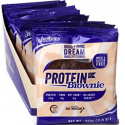 Justine&#39;s Protein Brownie - Bezlepkový proteínový koláč - 12 x 80 g - Dvojitá čokoláda