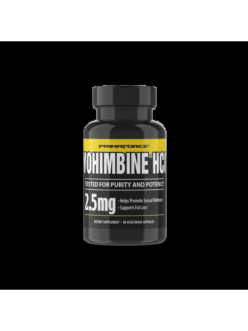 PrimaForce Yohimbine HCl (Yohimbine HCl) – 90 vegetariánskych kapsúl