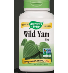 Nature&#39;s Way Wild Yam 425 mg - 180 vegetariánskych kapsúl