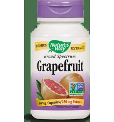 Nature&#39;s Way Broad Spectrum Grapefruit (Extrakt z grapefruitových jadierok) 250 mg – 60 vegetariánskych kapsúl