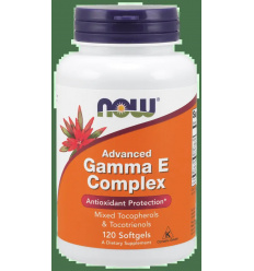 NOW FOODS Advanced Gamma E Complex (Vitamin E Complex) – 120 gélových kapsúl