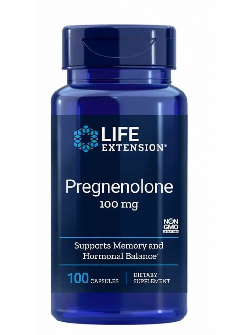 Haya Labs2 Pregnenolon (Pregnenolon) 100 mg - 100 kapsúl