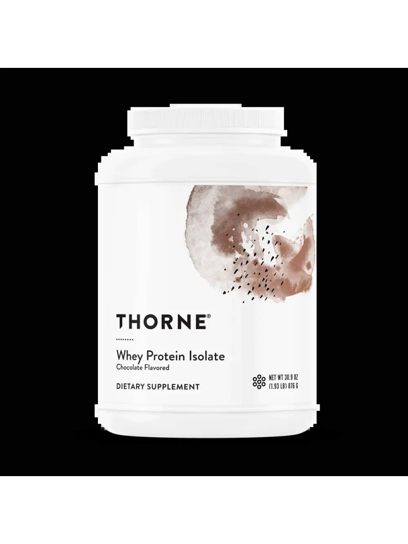 THORNE Whey Protein Isolate (NSF Certified for Sport) 876 g - Čokoláda