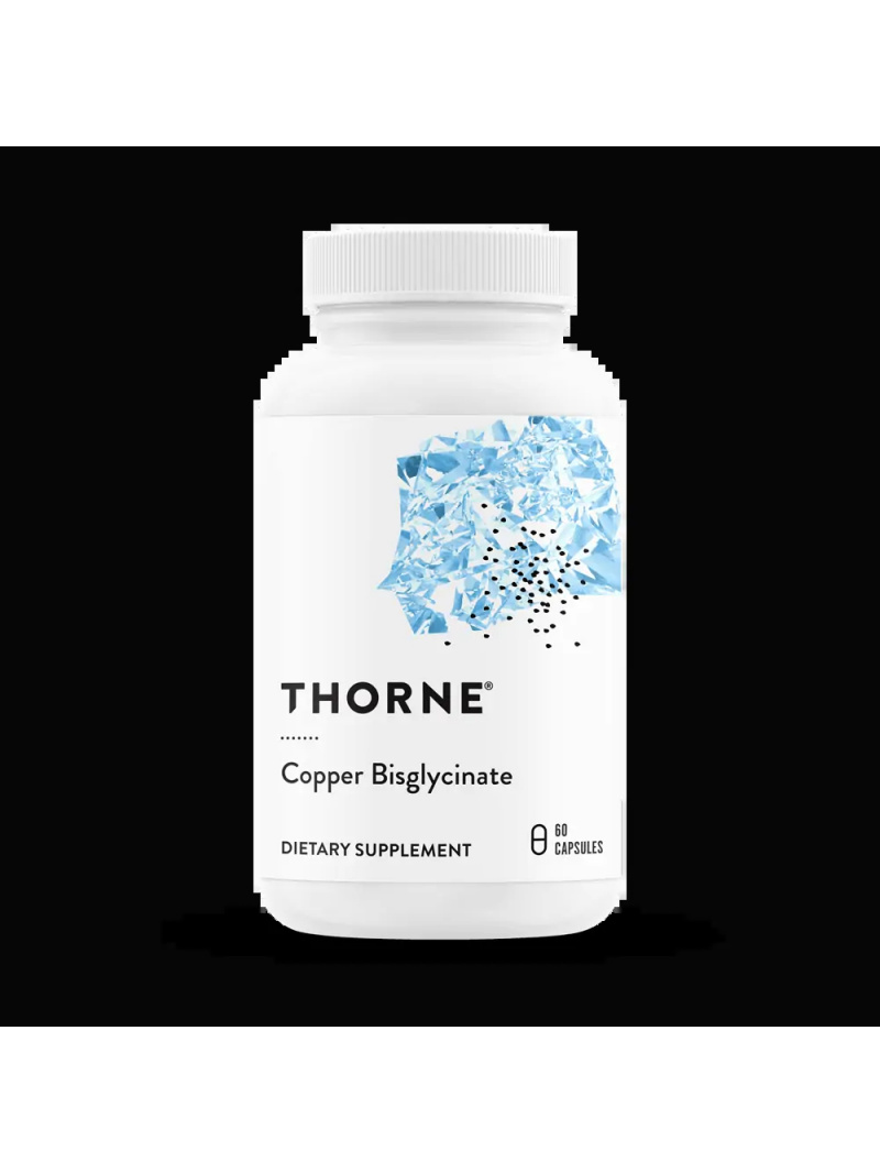 THORNE Copper Bisglycinate (Copper Bisglycinate) 60 vegetariánskych kapsúl