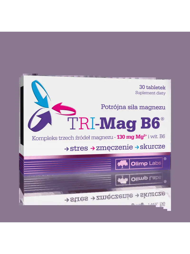 OLIMP Tri-Mag B6 (horčík s vitamínom B6) 30 tabliet