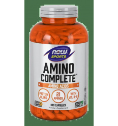 NOW SPORTS Amino Complete (Aminokyseliny + Proteín) 360 kapsúl