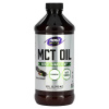 NOW SPORTS MCT Oil 100% Pure (MCT Oil) - 473 ml Vanilkový lieskový orech