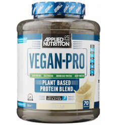 APLIKOVANÁ VÝŽIVA Vegan Pro - Zmes rastlinných bielkovín (Vegan Protein - Testované pre športovcov) 2,1 kg Vanilka