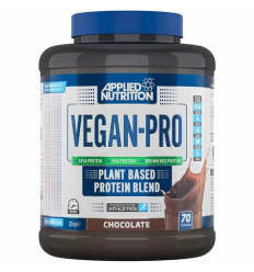 APLIKOVANÁ VÝŽIVA Vegan Pro - Zmes rastlinných bielkovín (Vegan Protein - Testované pre športovcov) 2,1 kg Čokoláda