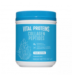 VITAL PROTEINS Kolagénové peptidy (kolagénové peptidy - vlasy / pokožka / nechty / kĺby a kosti) 567 g prírodné