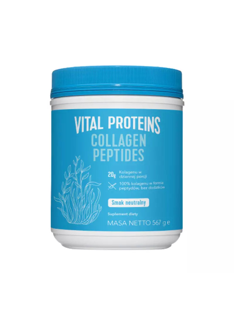 VITAL PROTEINS Kolagénové peptidy (kolagénové peptidy - vlasy / pokožka / nechty / kĺby a kosti) 567 g prírodné