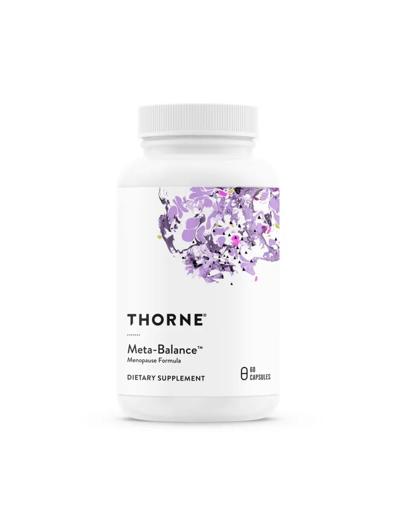 THORNE Meta-Balance™ (podpora hormonálnej rovnováhy počas menopauzy) 60 vegetariánskych kapsúl